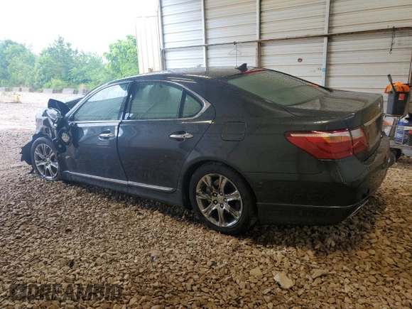 2011 Lexus LS 460 z VIN JTHCL5EF6B5011460, wystawiony jako Copart lot #56664115 z przebiegiem Nie podano mil oraz Szkoda całkowita • Salvage title. Historia ofert i sprzedaży dostępna na DreamBid. Obrazek 2.