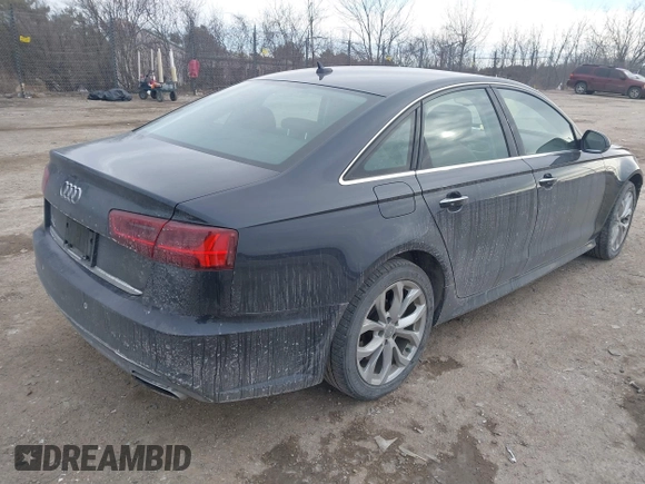2018 Audi A6 Premium Plus with VIN WAUD8AFC3JN054072, listed as a IAAI auction lot 41442211 with 84,904 mi miles. Bid and sale history available at carsss.com. Image 4.