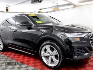 2023 Audi Q8 Premium with VIN WA1AVBF1XPD017791, listed as a Copart auction lot 87534725 with 19,373 mi miles and Clean title. Bid and sale history available at DreamBid. Image 1.