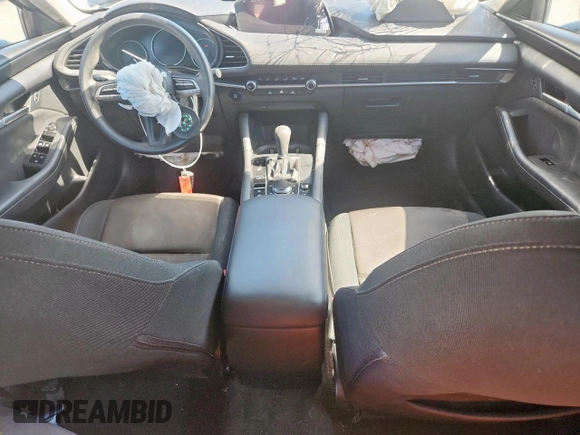 2021 Mazda 3 S with VIN JM1BPAAL1M1303601, listed as a Copart auction lot 63101125 with 82,041 mi miles and Salvage title. Bid and sale history available at DreamBid. Image 8.