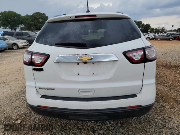 2017 Chevrolet Traverse LS with VIN 1GNKRFEDXHJ308125, listed as a Copart auction lot 60843655 with 139,892 mi miles and Salvage title. Bid and sale history available at DreamBid. Image 6.