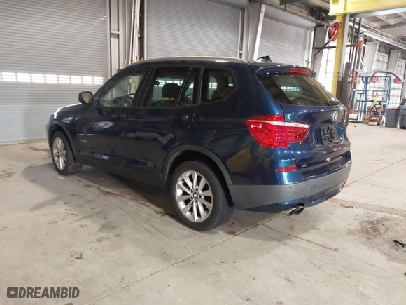 2013 BMW X3 xDrive28i with VIN 5UXWX9C54D0A11981, listed as a IAAI auction lot 41998776 with 89,196 mi miles. Bid and sale history available at carsss.com. Image 3.