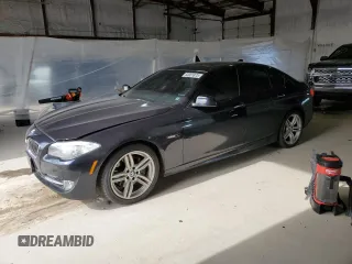 2012 BMW 5 Series 550i with VIN WBAFR9C55CDX79238, listed as a Copart auction lot 50351875 with 112,904 mi miles and Salvage Title. Bid and sale history available at carsss.com. Image 1.