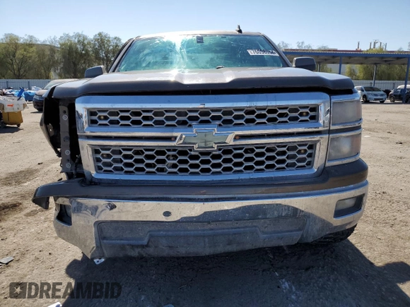 2015 Chevrolet Silverado 1500 LT with VIN 1GCRCREC2FZ388049, listed as a Copart auction lot 76098054 with 131,051 mi miles and Salvage Title. Bid and sale history available at DreamBid. Image 5.