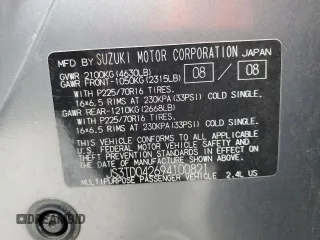 2009 Suzuki Grand Vitara with VIN JS3TD042694100821, listed as a Copart auction lot 57209065 with 89,362 mi miles and Salvage title. Bid and sale history available at DreamBid. Image 13.