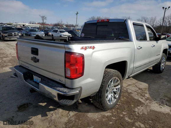 2018 Chevrolet Silverado 1500 LTZ with VIN 3GCUKSEC5JG565979, listed as a Copart auction lot 42134915 with 66,226 mi miles and Salvage Title. Bid and sale history available at carsss.com. Image 3.