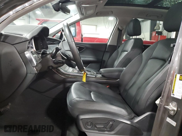 2023 Audi Q7 Premium Plus with VIN WA1LXBF70PD002417, listed as a Copart auction lot 50189695 with 29,754 mi miles and Salvage title. Bid and sale history available at DreamBid. Image 7.