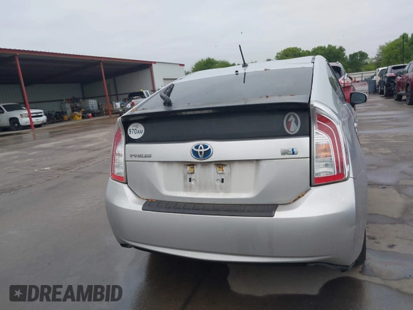 2013 Toyota Prius One with VIN JTDKN3DU8D5687181, listed as a IAAI auction lot 41901329 with 142,016 mi miles. Bid and sale history available at carsss.com. Image 17.