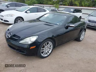 2008 Mercedes-Benz SLK-Class 3.0L with VIN WDBWK54F78F178141, listed as a IAAI auction lot 41934088 with 95,982 mi miles. Bid and sale history available at carsss.com. Image 2.