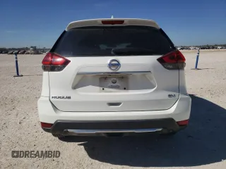 2017 Nissan Rogue SV with VIN 5N1AT2MT1HC844145, listed as a Copart auction lot 49464715 with 80,291 mi miles and Salvage Title. Bid and sale history available at carsss.com. Image 6.