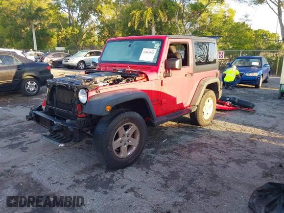2016 Jeep Wrangler Sport with VIN 1C4AJWAG4GL260300, listed as a IAAI auction lot 41863952 with 40,337 mi miles and . Bid and sale history available at carsss.com. Image 18.