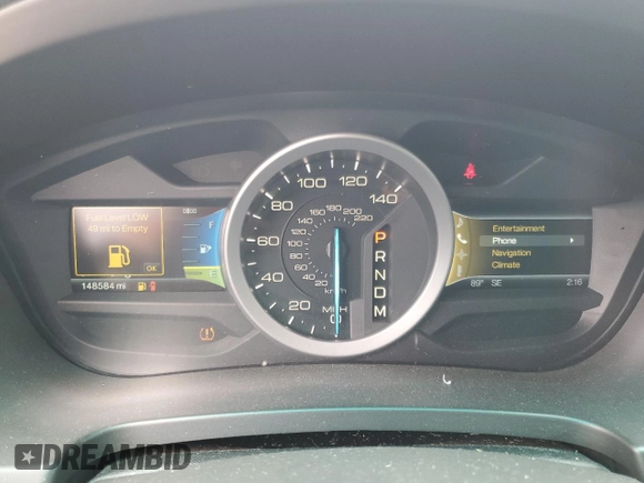 2011 Ford Explorer Limited with VIN 1FMHK8F88BGA29406, listed as a Copart auction lot 60632465 with 148,584 mi miles and Salvage title. Bid and sale history available at DreamBid. Image 9.