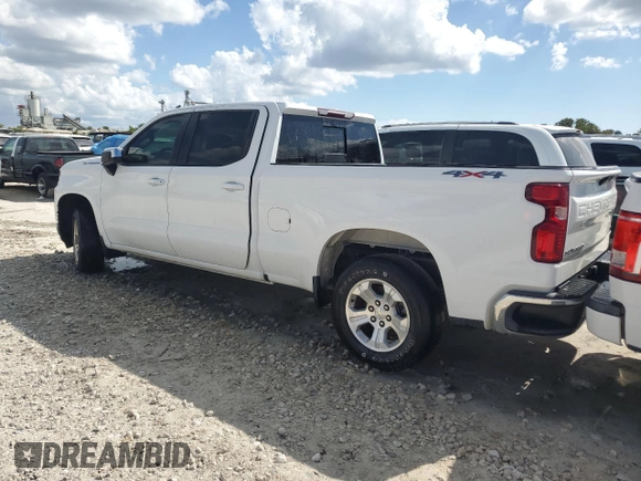 2021 Chevrolet Silverado 1500 LT with VIN 3GCUYDETXMG288020, listed as a Copart auction lot 74226564 with 79,173 mi miles and Non Repairable. Bid and sale history available at carsss.com. Image 2.