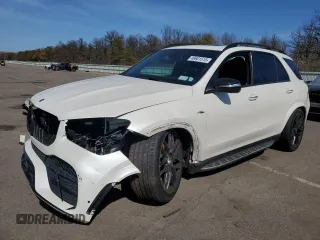 2021 Mercedes-Benz GLE 53 AMG z VIN 4JGFB6BB0MA535041, wystawiony jako Copart lot #48601515 z przebiegiem 53 198 mil mil oraz Nie do naprawy • Non repairable. Historia ofert i sprzedaży dostępna na DreamBid. Obrazek 1.