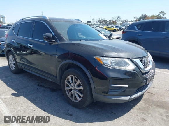 2019 Nissan Rogue SV with VIN KNMAT2MT8KP506083, listed as a IAAI auction lot 41965304 with 99,872 mi miles and . Bid and sale history available at DreamBid. Image 1.
