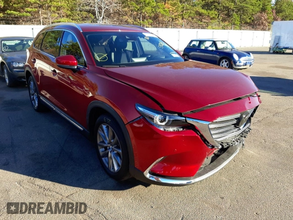 2021 Mazda CX-9 Grand Touring with VIN JM3TCBDYXM0532224, listed as a Copart auction lot 66141692 with 5,753 mi miles. Bid and sale history available at carsss.com. Image 1.