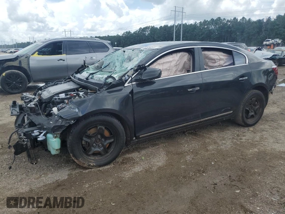 2010 Buick LaCrosse CX with VIN 1G4GB5EGXAF129997, listed as a Copart auction lot 61056505 with Not provided miles and Salvage title. Bid and sale history available at DreamBid. Image 1.