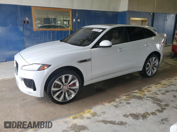 2019 Jaguar F-Pace S with VIN SADCM2FV9KA365990, listed as a Copart auction lot 56573435 with 93,024 mi miles and Clean Title. Bid and sale history available at DreamBid. Image 1.