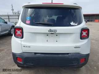 2017 Jeep Renegade Altitude with VIN ZACCJBBB2HPE57919, listed as a IAAI auction lot 41803327 with 142,912 mi miles. Bid and sale history available at carsss.com. Image 16.