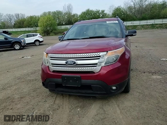 2014 Ford Explorer XLT z VIN 1FM5K8D88EGA76722, wystawiony jako Copart lot #54933635 z przebiegiem 172 176 mil mil oraz Szkody całkowita. Historia ofert i sprzedaży dostępna na DreamBid. Obrazek 14.