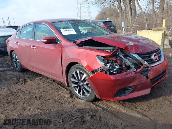 2016 Nissan Altima SR with VIN 1N4AL3AP1GC269826, listed as a IAAI auction lot 41664309 with 70,740 mi miles and . Bid and sale history available at carsss.com. Image 1.
