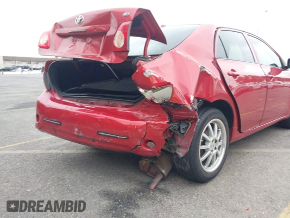 2009 Toyota Corolla with VIN 1NXBU40E89Z121974, listed as a IAAI auction lot 42068799 with 226,484 mi miles and . Bid and sale history available at DreamBid. Image 6.