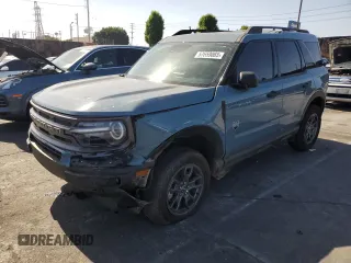 2023 Ford Bronco Sport Big Bend with VIN 3FMCR9B69PRE31354, listed as a Copart auction lot 57659065 with 37,919 mi miles and Salvage title. Bid and sale history available at DreamBid. Image 1.
