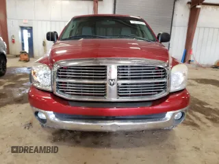 2007 Dodge 1500 Laramie with VIN 1D7HU18207S183648, listed as a Copart auction lot 52129055 with 257,764 mi miles and Clean Title. Bid and sale history available at carsss.com. Image 5.