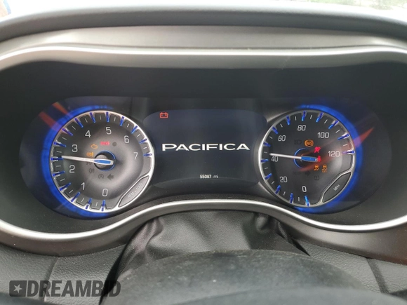 2022 Chrysler Pacifica Touring L z VIN 2C4RC1BG0NR218354, wystawiony jako Copart lot #60761565 z przebiegiem 55 087 mil mil oraz Nie do naprawy • Non repairable. Historia ofert i sprzedaży dostępna na DreamBid. Obrazek 9.