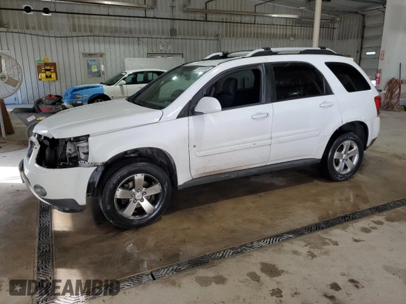 2006 Pontiac Torrent z VIN 2CKDL63F766167279, wystawiony jako Copart lot #55888595 z przebiegiem 208 579 mil mil oraz Szkoda całkowita • Salvage title. Historia ofert i sprzedaży dostępna na DreamBid. Obrazek 1.