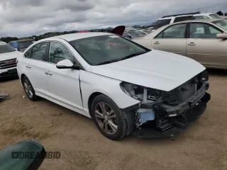 2018 Hyundai Sonata SEL with VIN 5NPE34AF5JH610276, listed as a Copart auction lot 51837455 with 102,295 mi miles and Salvage Title. Bid and sale history available at DreamBid. Image 4.