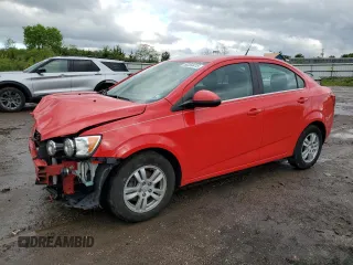 2014 Chevrolet Sonic LT z VIN 1G1JC5SH3E4243922, wystawiony jako Copart lot #58254415 z przebiegiem 35 344 mil mil oraz Szkoda całkowita • Salvage title. Historia ofert i sprzedaży dostępna na DreamBid. Obrazek 1.