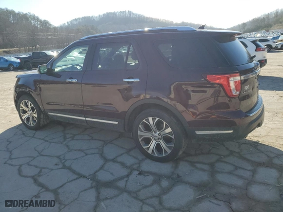 2019 Ford Explorer Limited with VIN 1FM5K8F86KGA86609, listed as a Copart auction lot 47983495 with 92,303 mi miles and Salvage Title. Bid and sale history available at carsss.com. Image 2.