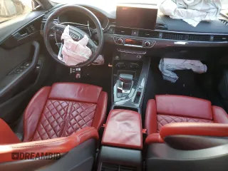 2021 Audi S4 Premium Plus with VIN WAUB4AF44MA027812, listed as a Copart auction lot 42295045 with 0 mi miles and Salvage Title. Bid and sale history available at carsss.com. Image 8.