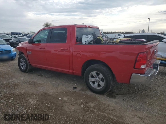 2021 Ram 1500 Classic SLT with VIN 1C6RR6LG1MS530343, listed as a Copart auction lot 83657354 with 65,173 mi miles and Salvage Title. Bid and sale history available at carsss.com. Image 2.