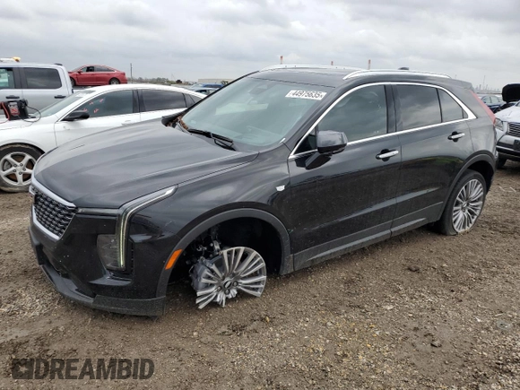 2024 Cadillac XT4 FWD Premium Luxury z VIN 1GYFZCR44RF241880, wystawiony jako Copart lot #44975635 z przebiegiem 2 385 mil mil oraz Szkoda całkowita • Salvage title. Historia ofert i sprzedaży dostępna na DreamBid. Obrazek 1.