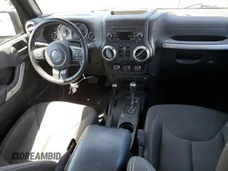 2017 Jeep Wrangler Unlimited Sahara with VIN 1C4BJWEG7HL552748, listed as a Copart auction lot 53086525 with 85,054 mi miles and Salvage title. Bid and sale history available at DreamBid. Image 8.