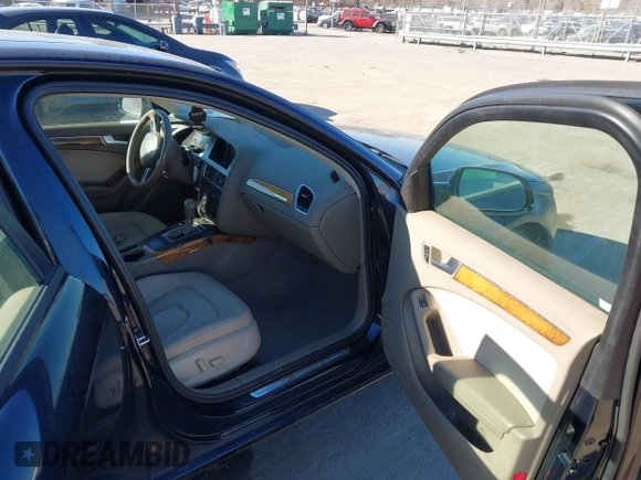 2011 Audi A4 2.0T Premium with VIN WAUBFAFLXBN016627, listed as a IAAI auction lot 41706038 with 115,926 mi miles. Bid and sale history available at carsss.com. Image 5.