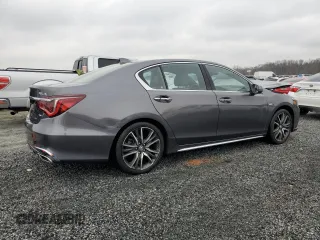 2020 Acura RLX Hybrid Advance z VIN JH4KC2F90LC000194, wystawiony jako Copart lot #46060065 z przebiegiem 63 525 mil mil oraz Szkoda całkowita • Salvage title. Historia ofert i sprzedaży dostępna na DreamBid. Obrazek 3.