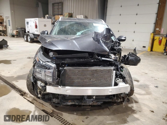 2022 Hyundai Santa Fe SEL with VIN 5NMS6DAJ7NH404992, listed as a Copart auction lot 48791045 with 0 mi miles and Salvage Title. Bid and sale history available at carsss.com. Image 5.