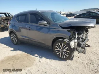 2021 Nissan Kicks SV with VIN 3N1CP5CV7ML471376, listed as a Copart auction lot 49204245 with 81,118 mi miles and Salvage Title. Bid and sale history available at carsss.com. Image 4.