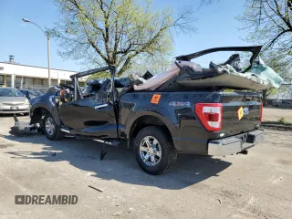 2023 Ford F-150 XL with VIN 1FTEW1EP5PFA21479, listed as a Copart auction lot 51275173 with 0 mi miles and Salvage Title. Bid and sale history available at carsss.com. Image 2.