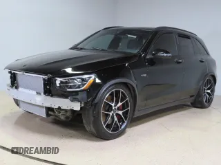 2021 Mercedes-Benz GLC with VIN W1N0G6EB2MF948257, listed as a Copart auction lot 79560524 with 83,942 mi miles and Clean Title. Bid and sale history available at carsss.com. Image 2.