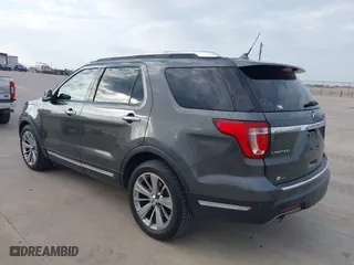 2018 Ford Explorer Limited with VIN 1FM5K7FH5JGC84624, listed as a IAAI auction lot 41509953 with 133,695 mi miles. Bid and sale history available at carsss.com. Image 3.