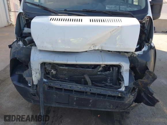 2020 Ram ProMaster Cargo with VIN 3C6TRVBG6LE114033, listed as a IAAI auction lot 41785590 with 116,981 mi miles and . Bid and sale history available at DreamBid. Image 6.