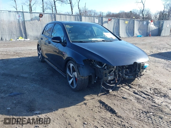 2019 Volkswagen GTI S z VIN 3VW6T7AU9KM004055, wystawiony jako IAAI lot #40987363 z przebiegiem 98 736 mil mil oraz . Historia ofert i sprzedaży dostępna na DreamBid. Obrazek 1.