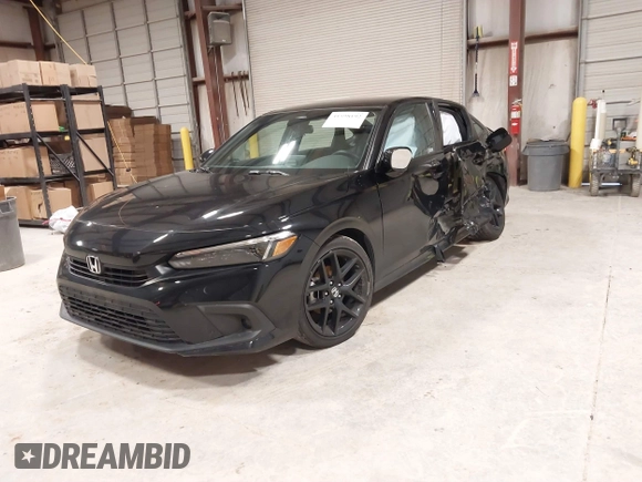 2024 Honda Civic Sport with VIN 2HGFE2F59RH519889, listed as a IAAI auction lot 41598192 with 7,451 mi miles and . Bid and sale history available at DreamBid. Image 2.
