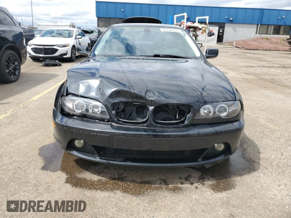 2004 BMW 3 Series 330Ci with VIN WBABD53414PL10967, listed as a Copart auction lot 53732735 with 156,594 mi miles and Clean title. Bid and sale history available at DreamBid. Image 5.
