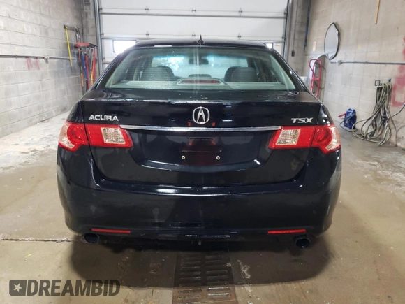 2011 Acura TSX with VIN JH4CU2F61BC013168, listed as a Copart auction lot 64827635 with 185,147 mi miles and Salvage title. Bid and sale history available at DreamBid. Image 6.