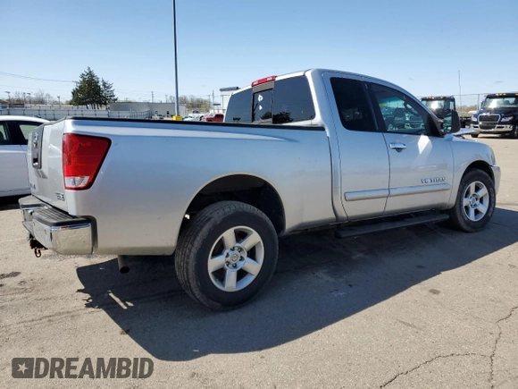 2006 Nissan Titan SE with VIN 1N6BA06A36N545317, listed as a Copart auction lot 52316425 with 88,323 mi miles and Salvage Title. Bid and sale history available at DreamBid. Image 3.